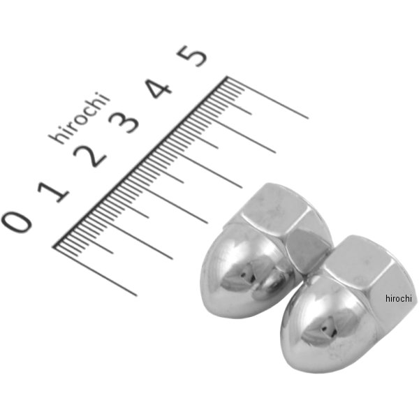 ナット ドングリ(ACORN) 7/16-14 UNC クローム (2個入り)