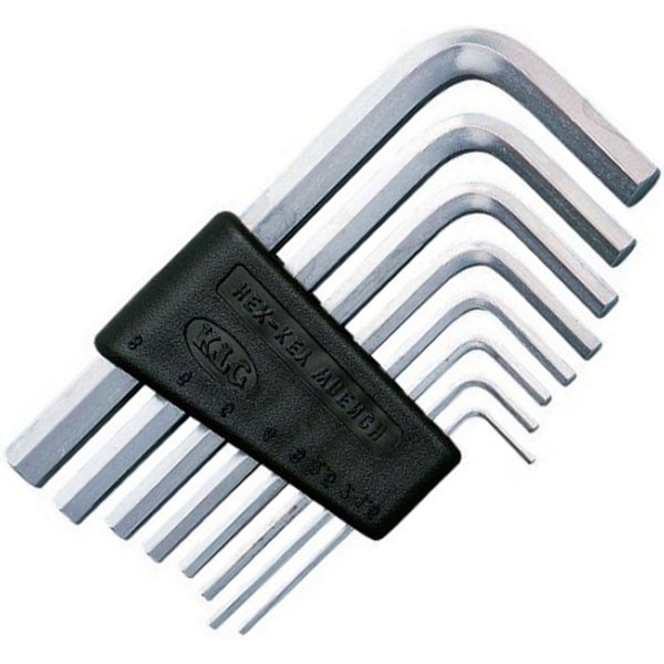 ハイグレードL形スタンダード6角棒レンチセット(8本組)