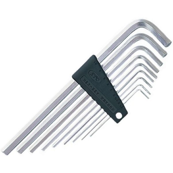 ハイグレードL形ロング6角棒レンチセット(9本組)