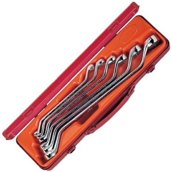 45°ロングめがねレンチセット (6本組)