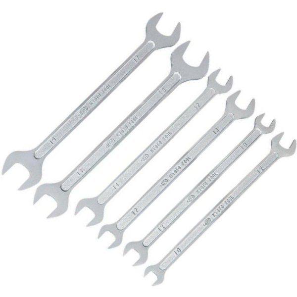 薄口スパナセット(6本組)