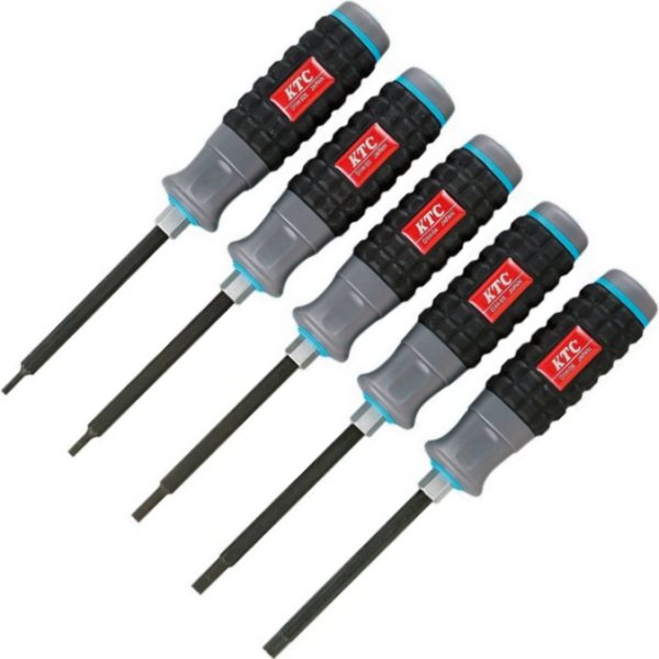 樹脂柄ヘキサゴンドライバセット(5本組)