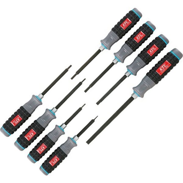 樹脂柄ヘキサゴンドライバセット(8本組)