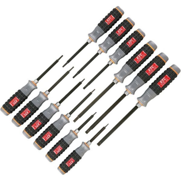 樹脂柄T型トルクスドライバセット(12本組)