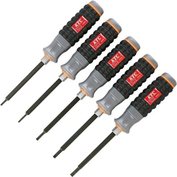 樹脂柄T型トルクスドライバセット(5本組)