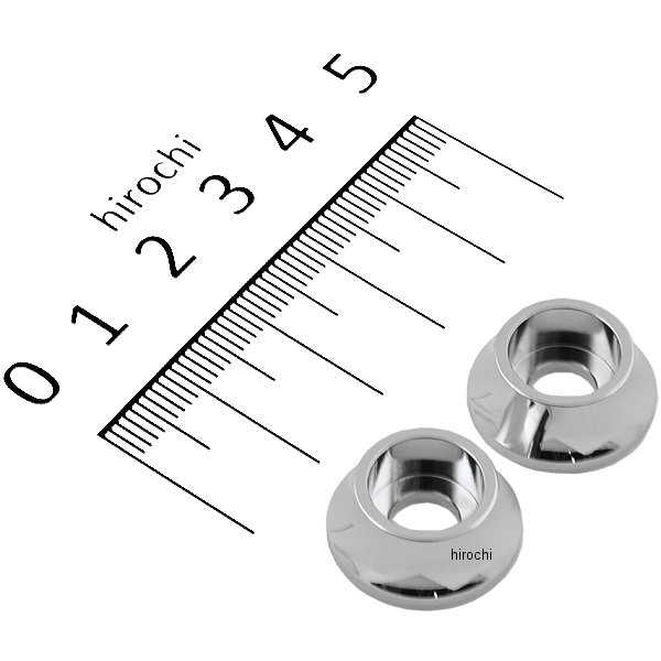 キャップボルトホルダー 2個入り M6用 クローム