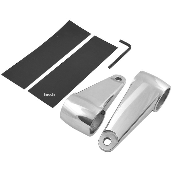 ヘッドライトステー アルミバフ 39/41mm (2個入り)