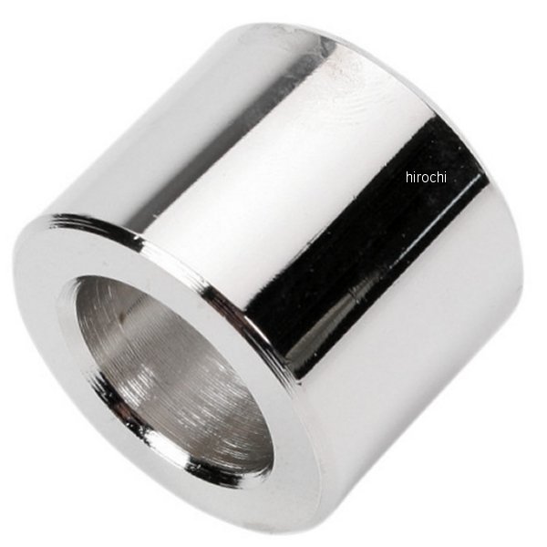アクスルスペーサー アウター 3/4インチ 1-1/4インチ 1.000インチ クローム