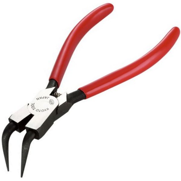 曲型スナップリングプライヤ穴用