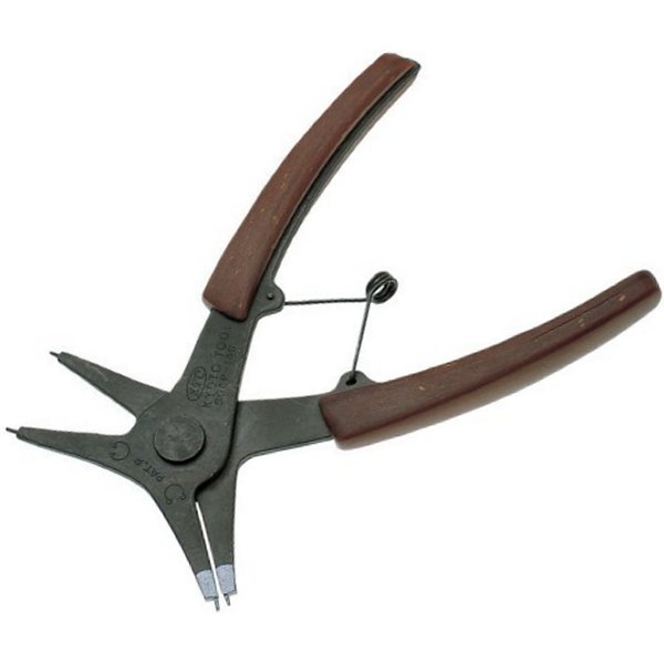 軸・穴兼用スナップリングプライヤ