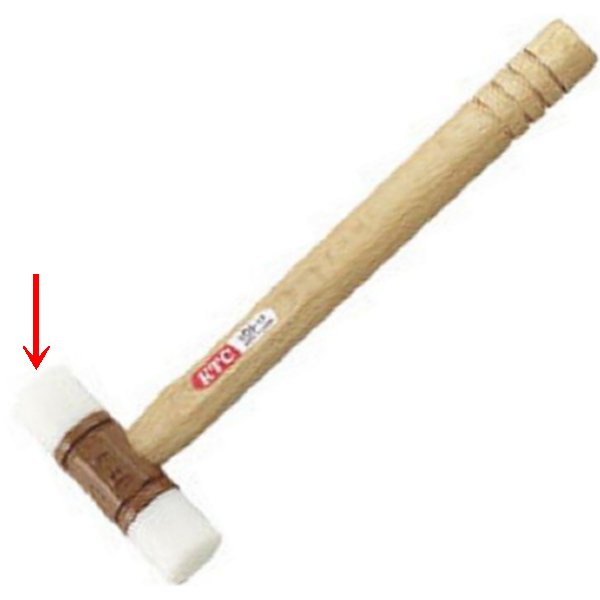 プラスチックハンマ 交換ヘッド