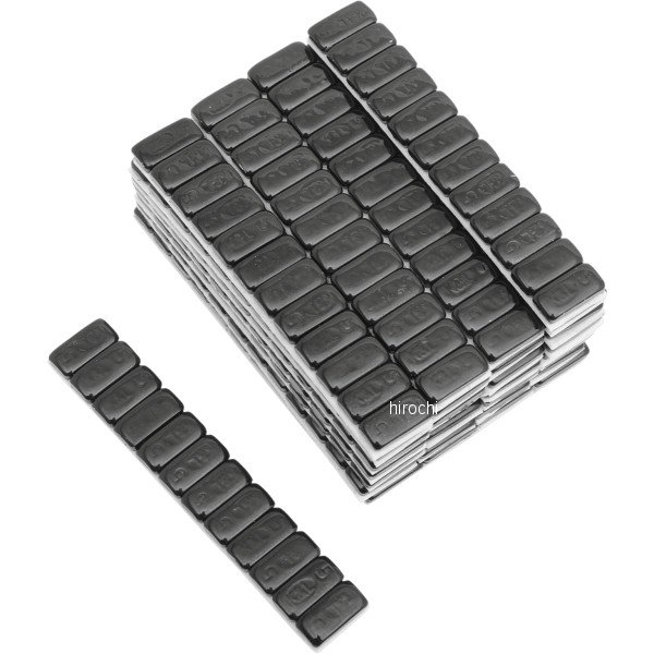 ホイール ウエイト 5グラム 0.475インチx 0.475インチ 黒 360個入り