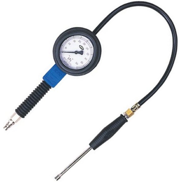 タイヤエアゲージ 0から1200kPa(0から12kgf/cm)用