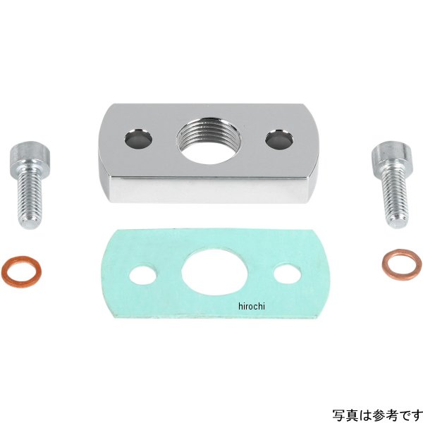 フューエルバルブ アダプタープレート 78年-05年 カワサキ、スズキ、トライアンフ 44mm