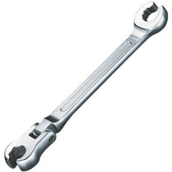 首振りブレーキパイプめがねレンチ10mm