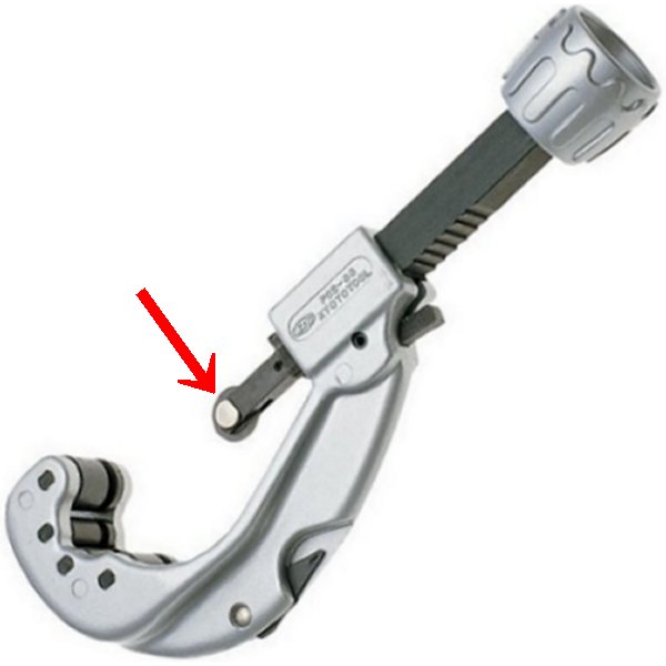 チューブカッタ替刃(銅管用)