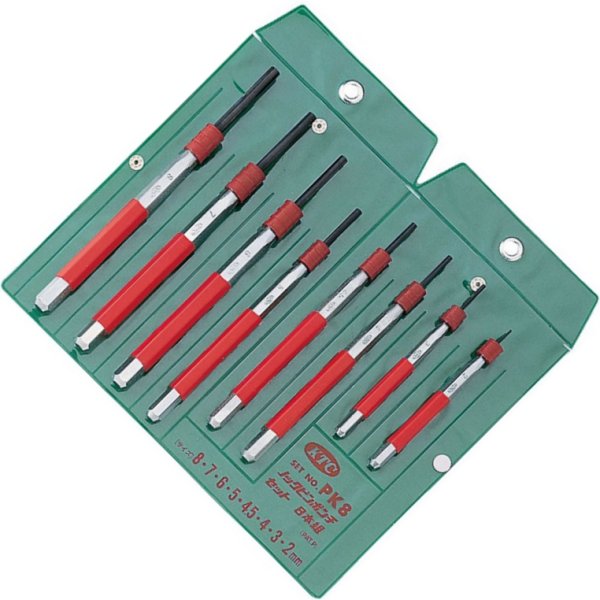 ノックピンポンチセット (3本組)