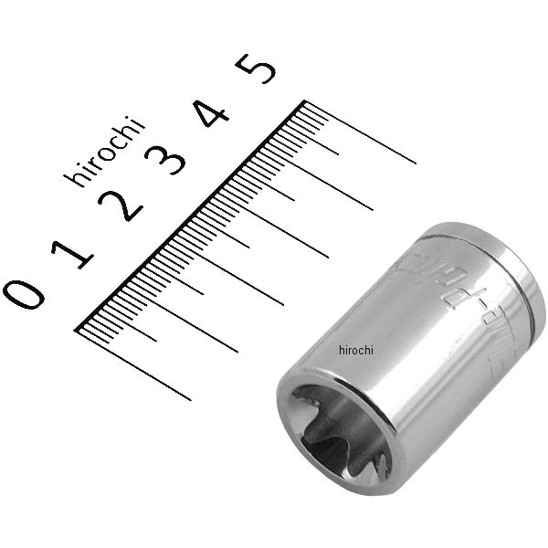 ブルーポイント トルクス スタンダード ソケット E16 長さ 1-7/32インチ