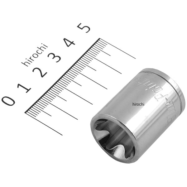 ブルーポイント トルクス スタンダード ソケット E20 長さ 1-7/32インチ