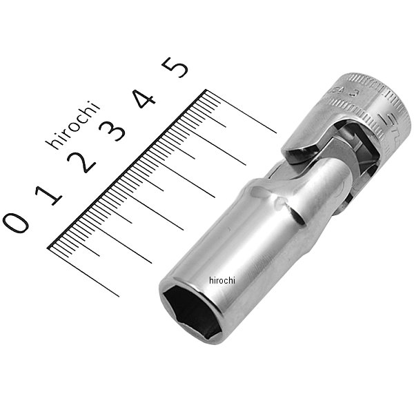 フランクドライブ 3/8インチ ユニバーサル ディープ ソケット 6角 12mm