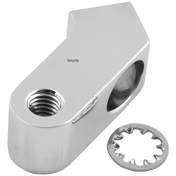 ヘッドライトマウントブロック クローム