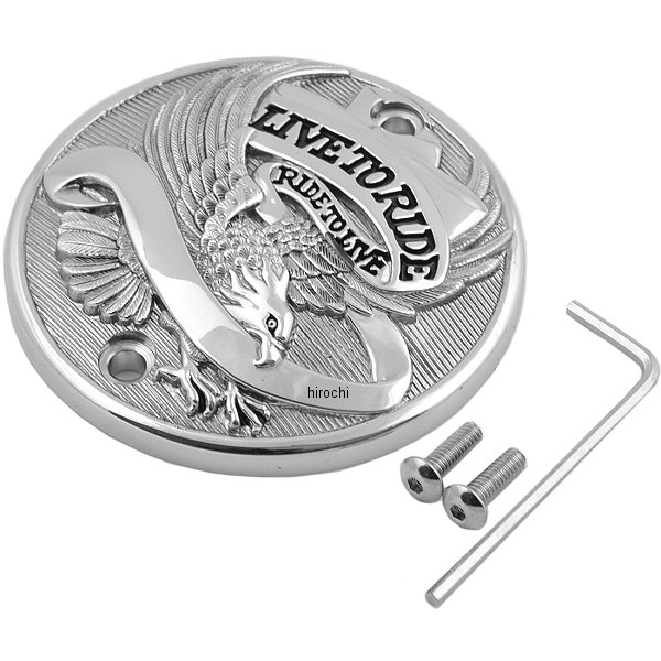 ポイントカバー Live To Ride 86年-03年 XL クローム