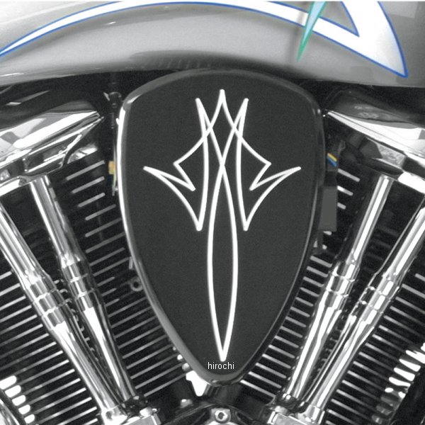 エアクリーナーキット 07年以降 ドラッグスター XVS1300A ピンストライプ 黒