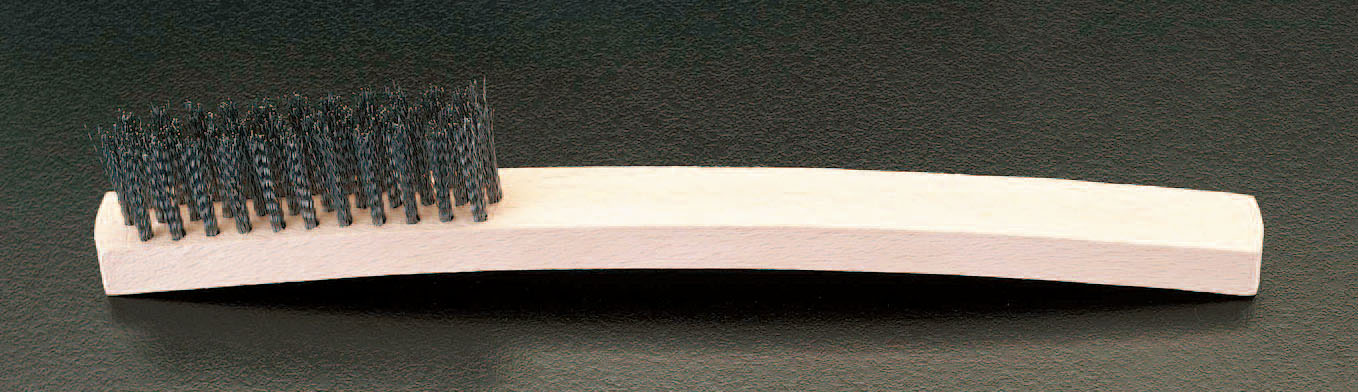 350mm ワイヤーブラシ(波線 3列)