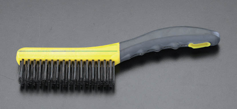 265mm ワイヤーブラシ(ソフトグリップ/スチール)