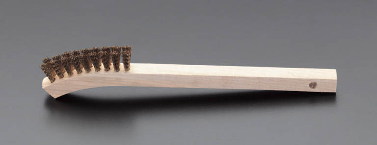 215mm 柄付ワイヤーブラシ(真鍮製)