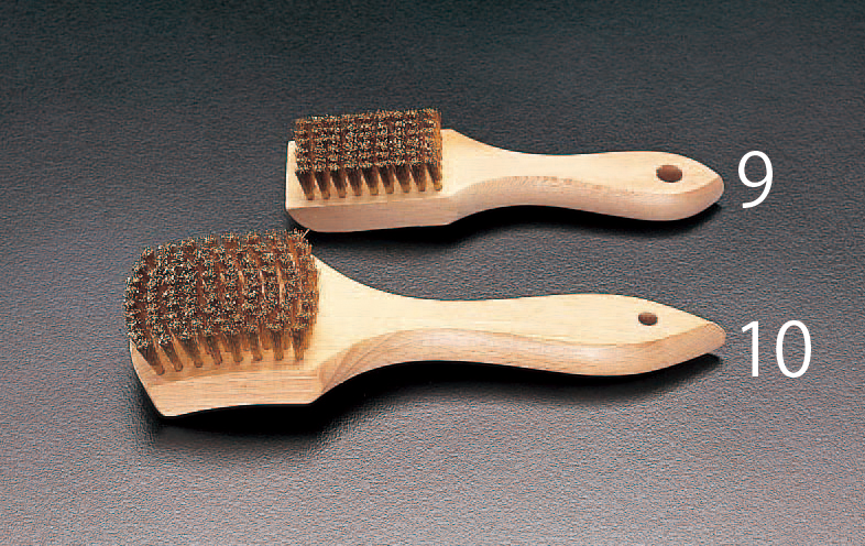 225mm 柄付ワイヤーブラシ(真鍮製)