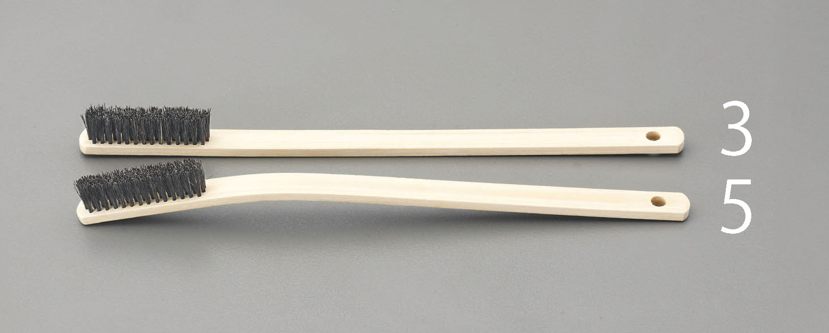 300mm 竹ブラシ(直 豚毛製)