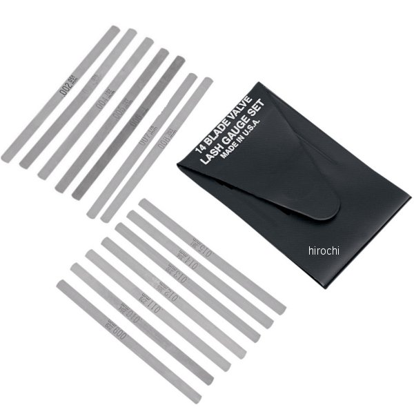 14-ブレイド バルブラッシュ ゲージセット