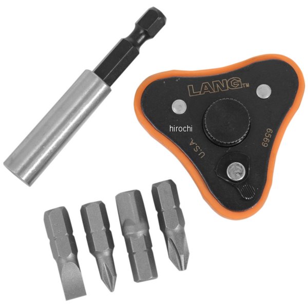 6ピースフィンガー ラチェット ビットドライバー