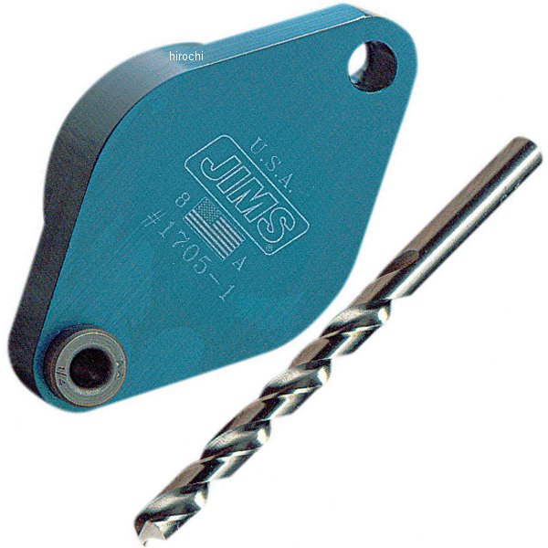 エキゾースト スタット ドリル プレート 84年以降 Big Twin/ XL