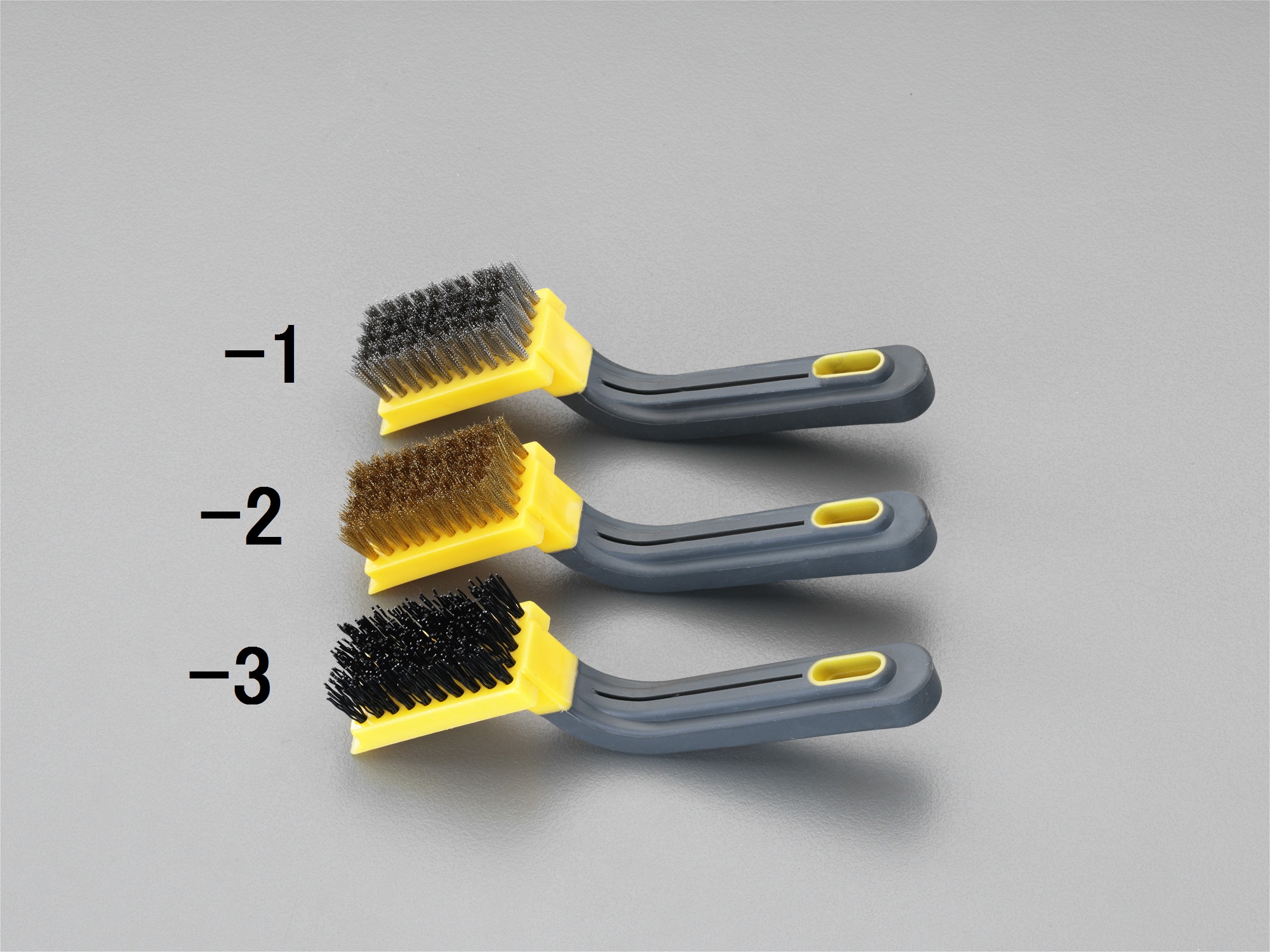 57x35mm/180mm ブラシ(真鍮製/5行)