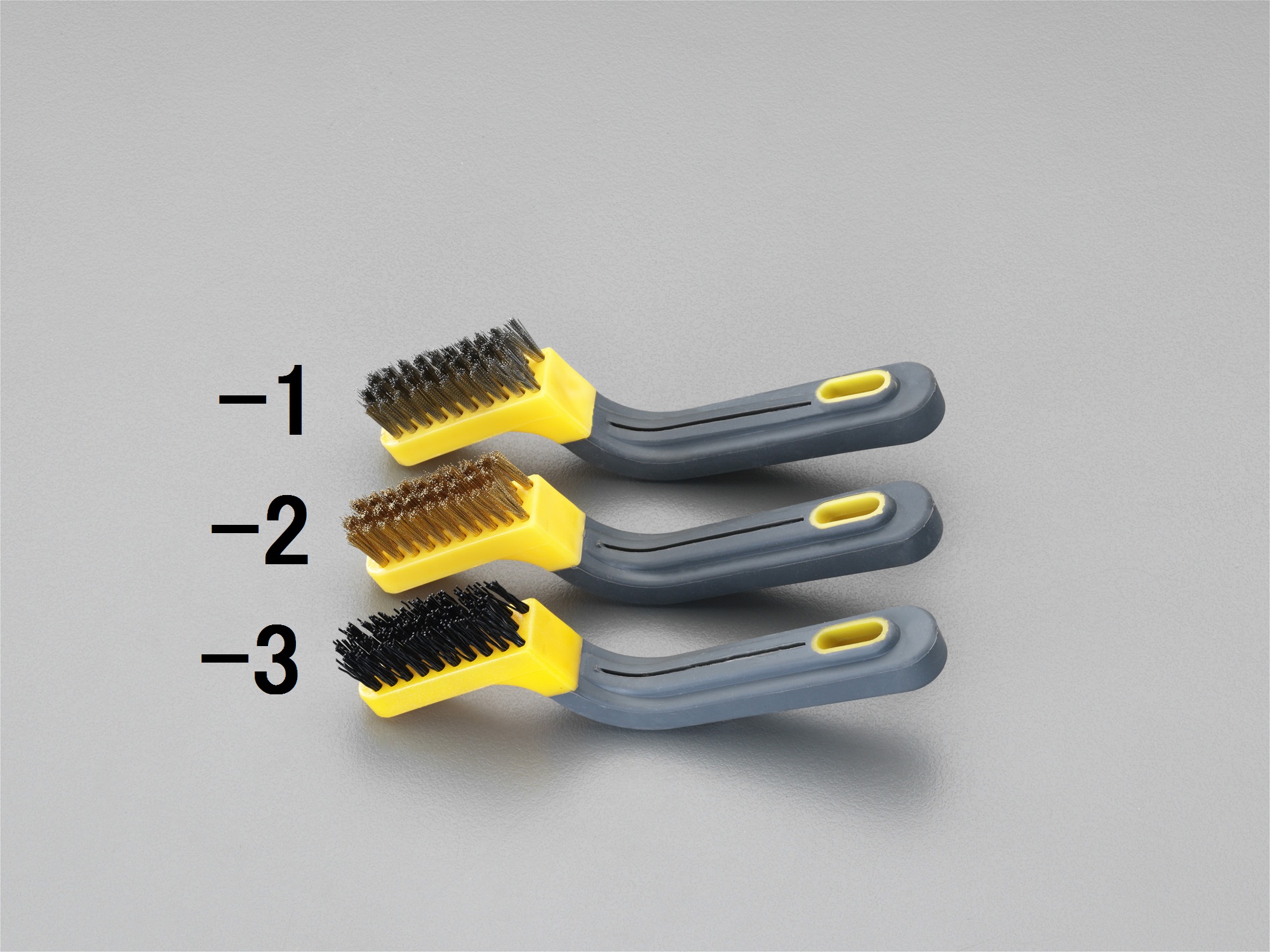 57x22mm/180mm ブラシ(真鍮製/3行)