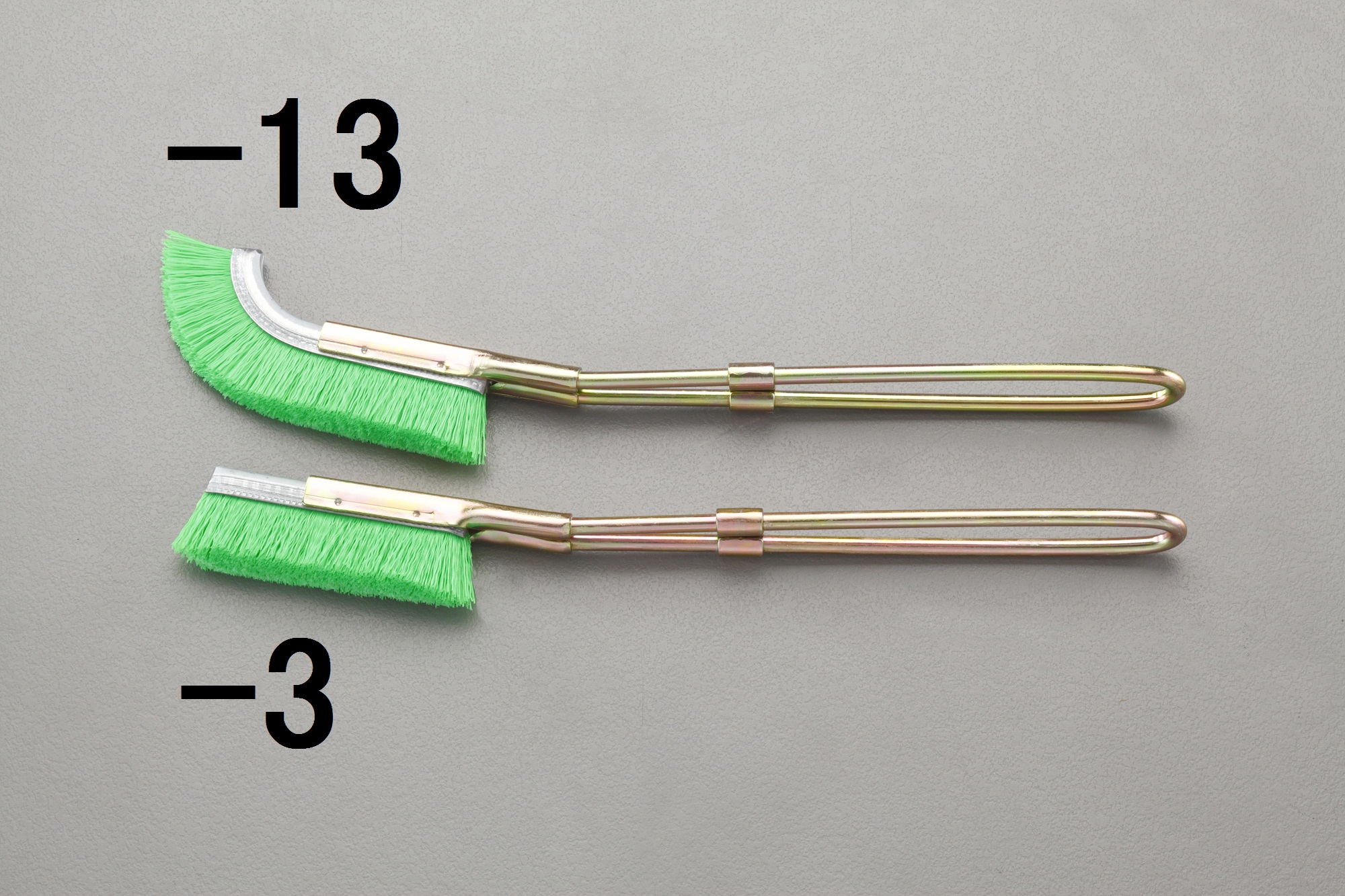 220mm チャンネルブラシ(ナイロン製/直)