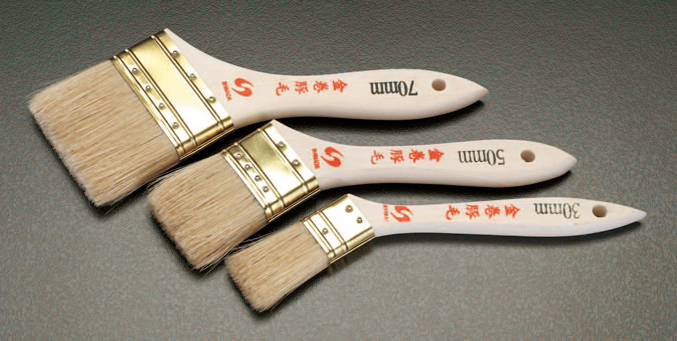 3本組 防水塗料用刷毛