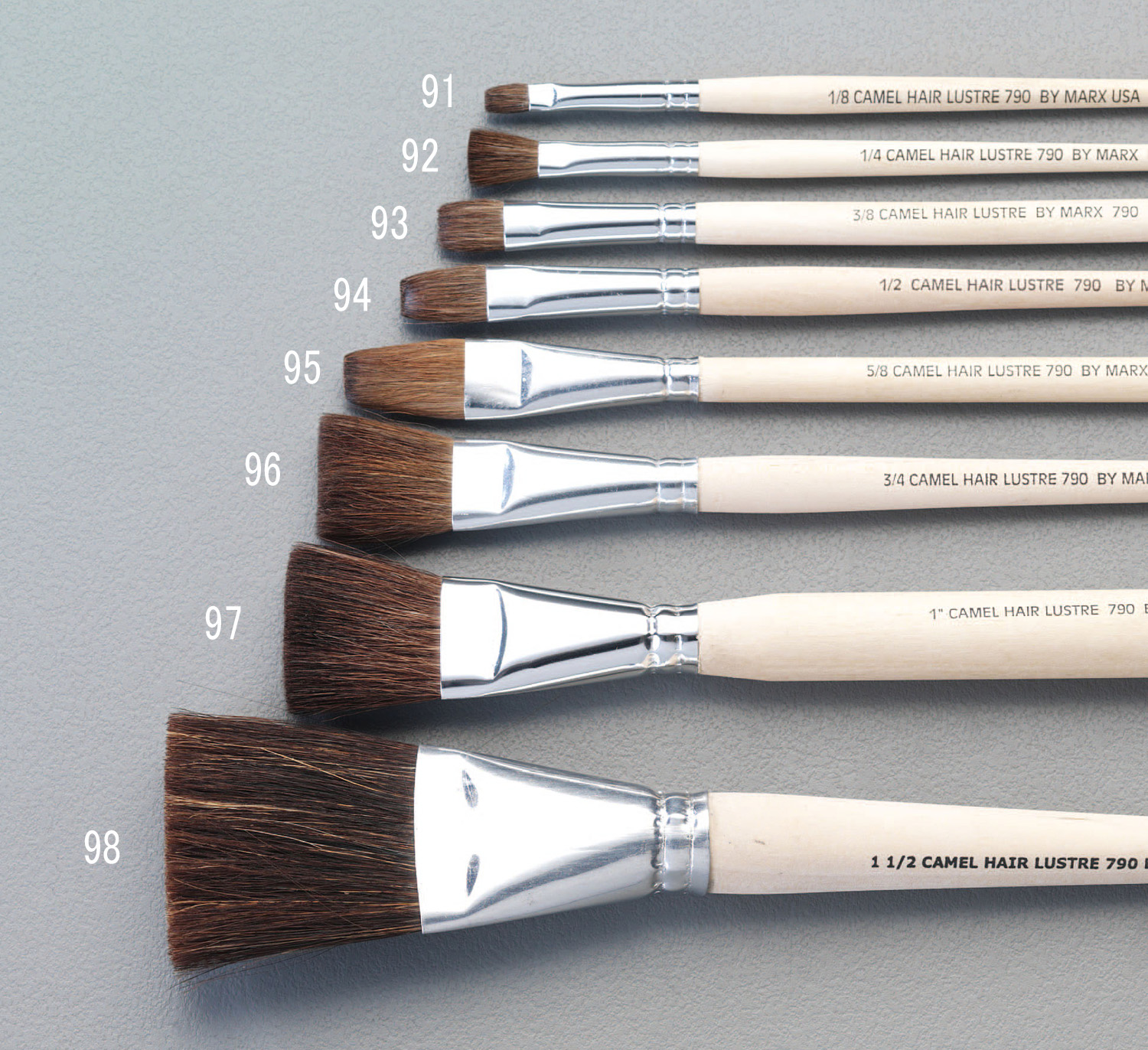 9.5mm 平 筆(ラクダ毛)