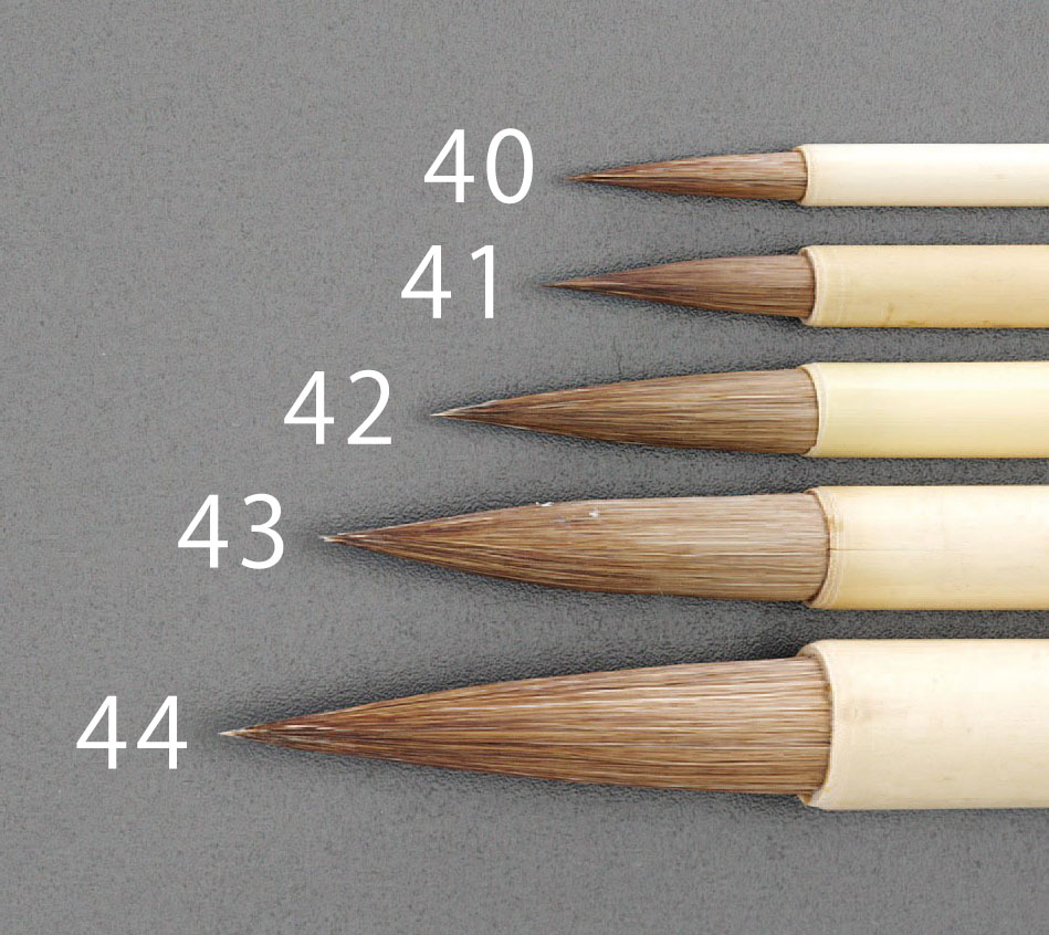 4号 ペンキ用文字筆(馬毛)