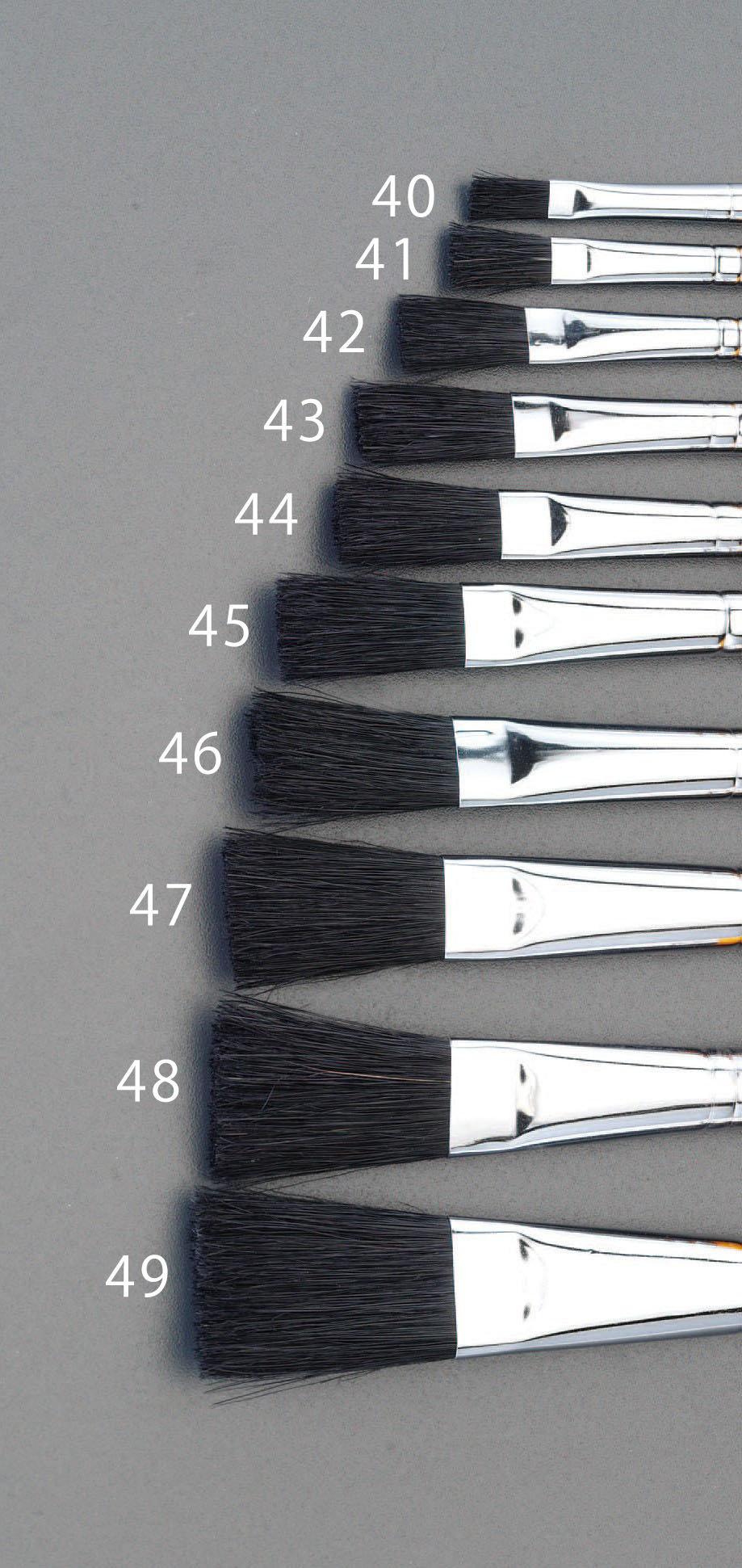 10号 画 筆(黒豚毛)