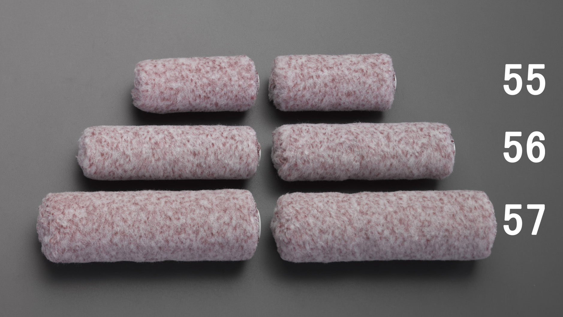 100mm(6mm) 交換用ローラー(2本入)