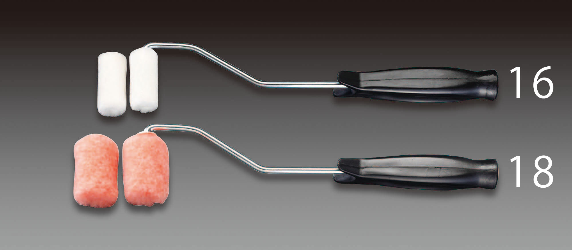 50mm(6mm) スモールローラー刷毛セット(短毛)