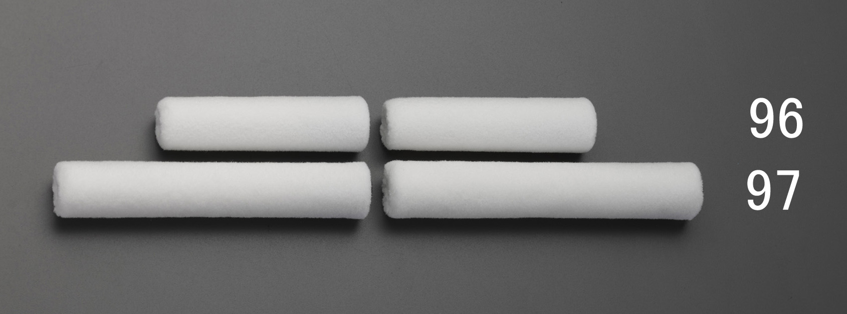 100mm(6mm) 交換用スモールローラー(2本)