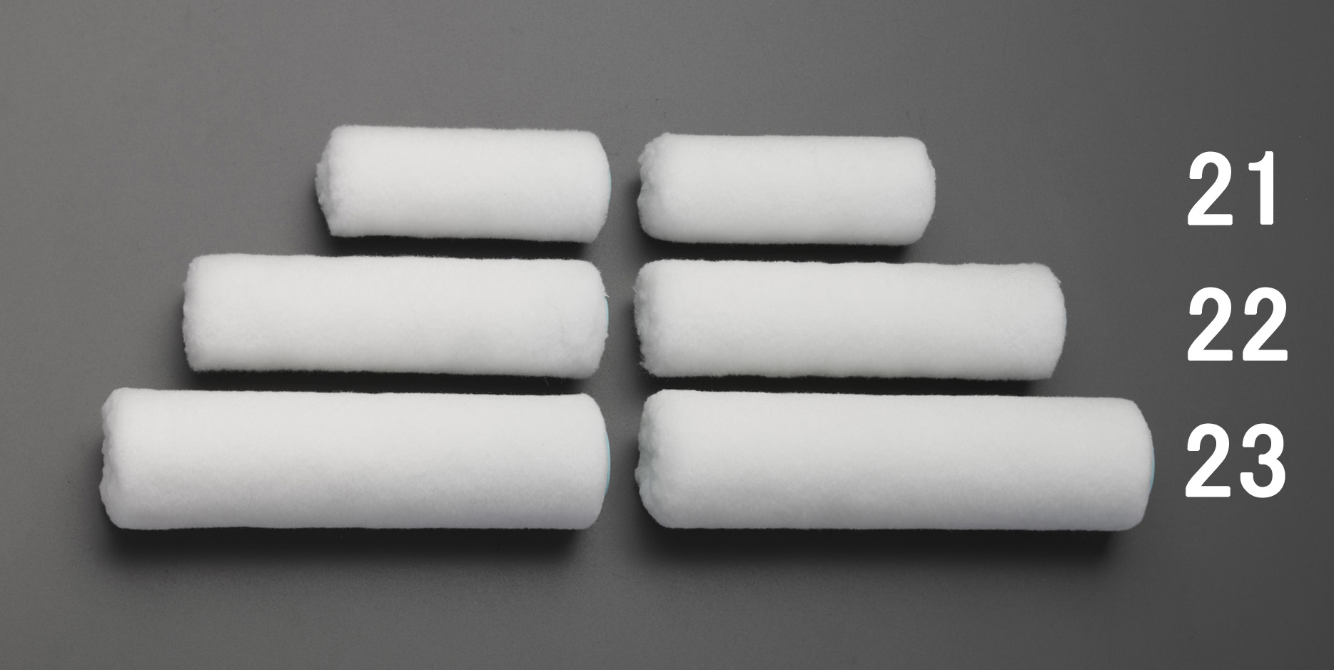 100mm(6mm) 交換用ローラー(溶剤用/2本)