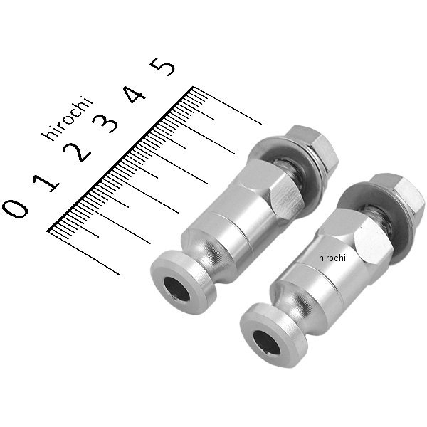 ウインカーステー M8X30mm アルミ 2本入り シルバー