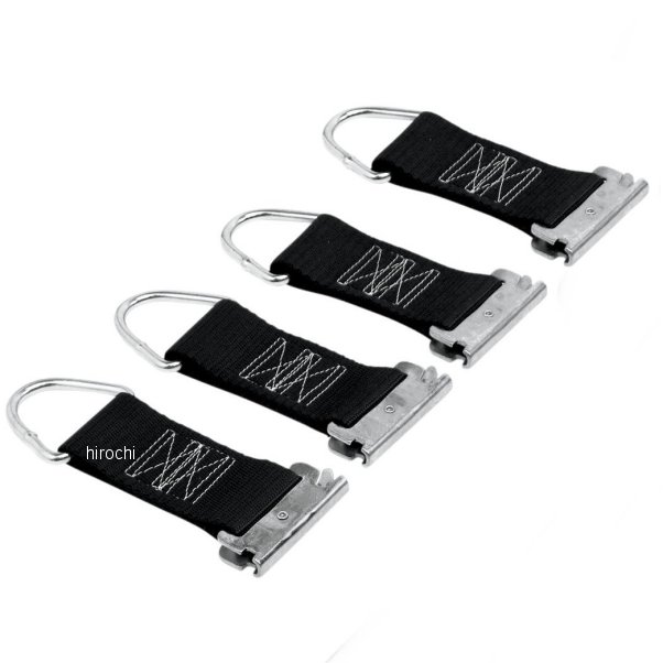 E-トラック用 2インチ(mm) D-リンク クリップ (4個入り)