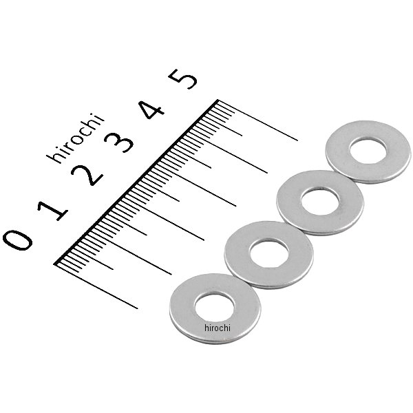 ステンレスフラットワッシャー 1/4インチ-20