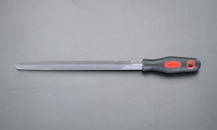 200mm 鉄工やすり(三角/中目)